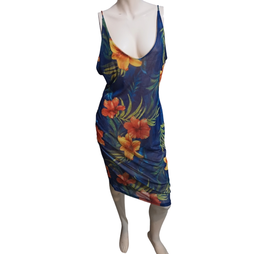 California grown floral dress
